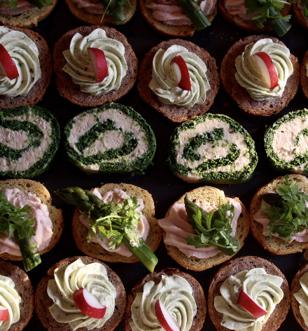 Plateaux pour traiteurs